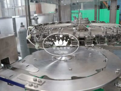 CGF24-24-8 Water Plastic Bottle Filing Bottling Machine with Both Sport Cap And Screw Cap