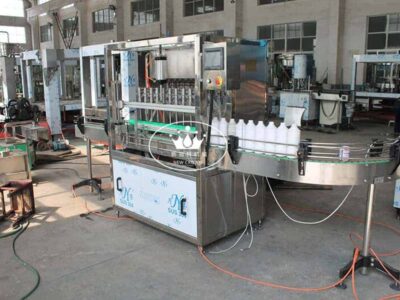 PP PE bottle chemical liquid shampoo piston filling machine