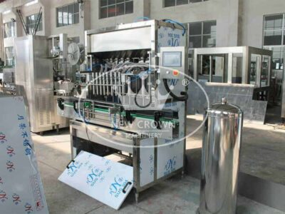PP PE bottle petrol and engine oil piston filling machine