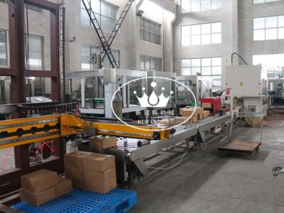 Semi automatic Can and bottle palletizer