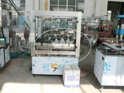 Automatic Glass Bottle Jar Washing Rinsing Machine