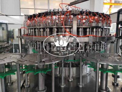 Monoblock 4 in 1 Craft Draft Beer Filling Machine for 1.2L-2L PET Bottle