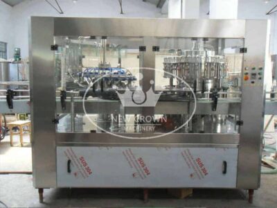 Negative Pressure Glass Bottle Soy Source Filling Bottling Machine