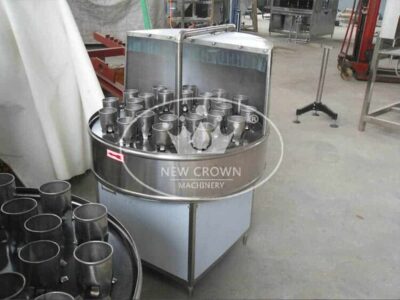 Semi-automatic new PET bottle or glass bottle washing machine